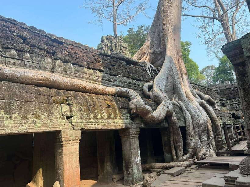 1-Day Angkor Wat Private Tour with Spanish Tour Guide. - Royal palace Phimeanakas and ceremonial terraces: Elephants and Leper King