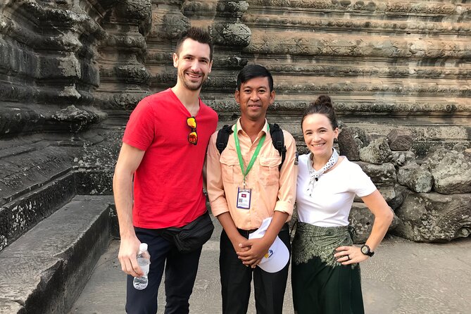 1-Day private Angkor Temple Tour by Tuk Tuk from Siem Reap - Bayon Temple: 200+ faces, two layers of bas-reliefs, and that famous stare