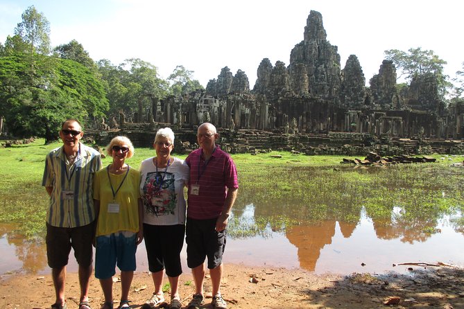 1-Day private Angkor Temple Tour with Sun Rise by Tuk Tuk from Siem Reap - Terraces that feel like ancient public life (Terrace of the Elephants + Leper King)