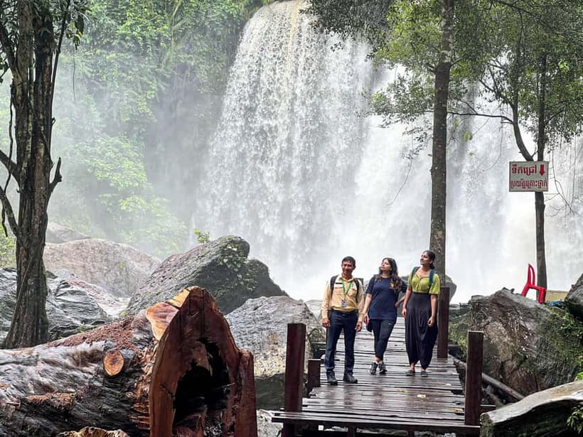 2-Day Angkor Wat, Kulen Mountain, Beng Mealea and Tonle Sap - Day 2 on Phnom Kulen: Waterfalls, Reclining Buddha, and 1000 Lingas