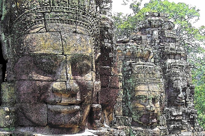 2-Day Angkor Wat & Tonle Sap Tour - Day 1 Angkor Thom, Ta Prohm, Angkor Wat, and Phnom Bakheng