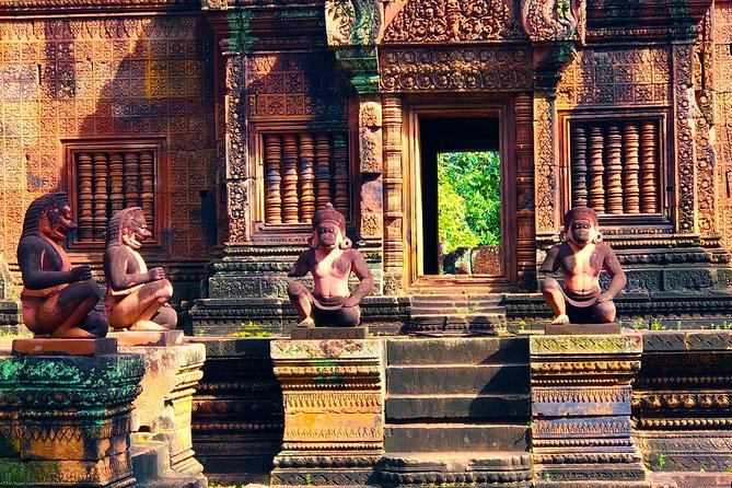 2 Day Temple Tour + Tonle Sap lake + Banteay Srie temple - Day 1 walkthrough: Angkor Thom highlights, Ta Prohm, and an optional Bakheng sunset