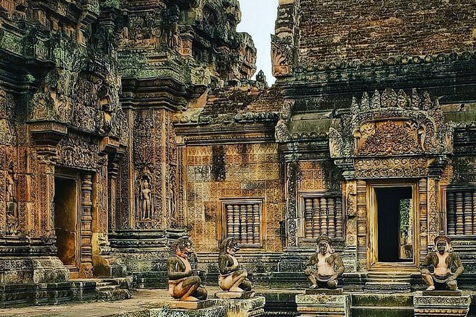 2-Day Treasure of Angkor& The Jungle plus Bantey Srey and Beng Mealea temple - Day 2: Beng Mealea jungle exploration and Banteay Srei carvings