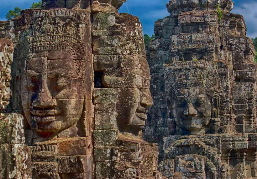 3-Day Angkor Wat & All Interesting Temples With Beng Mealea - Angkor Thom on foot: gates, Bayon towers, and terrace names