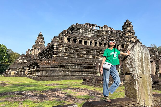 3-Days Discovery Of Angkor: Waterfalls,Floating Village and Banteay Srei temple - Day 1 Sunset at Phnom Bakheng: Worth It, But Plan for Stairs