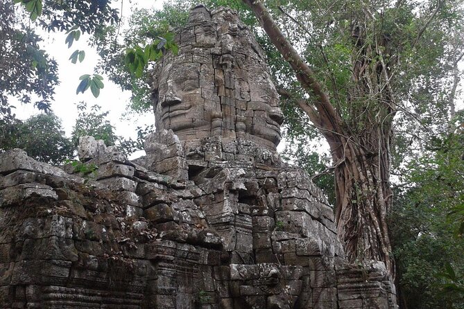 Angkor Full Day Tour All The Main Temples - Angkor Thom South Gate and Bayon: the face-filled heart of the old city