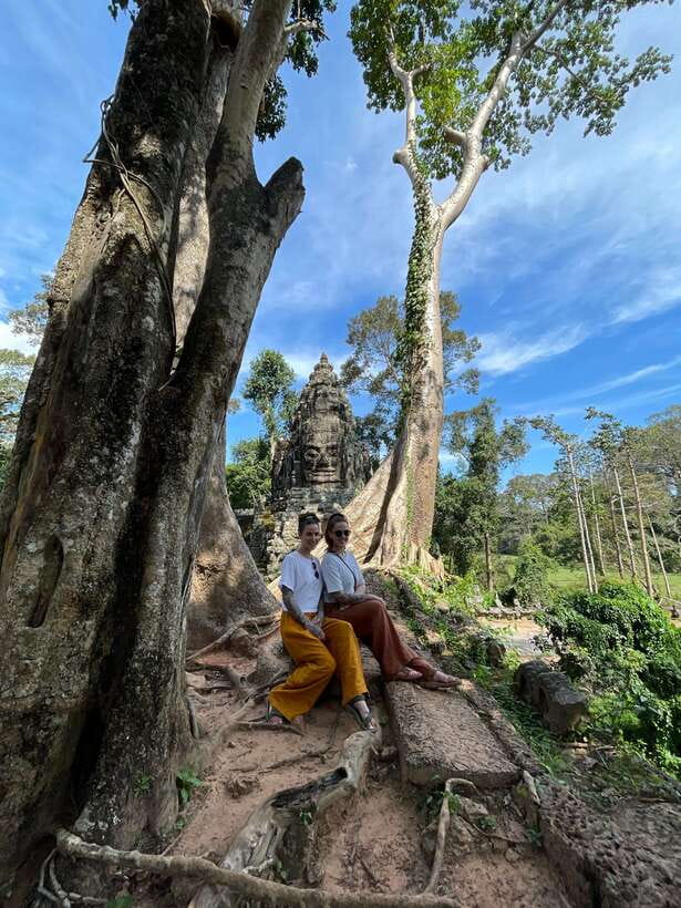 Angkor Highlights and Sunset Tour - Angkor Thom: Victory Gate, Terrace of the Elephants, then Bayon