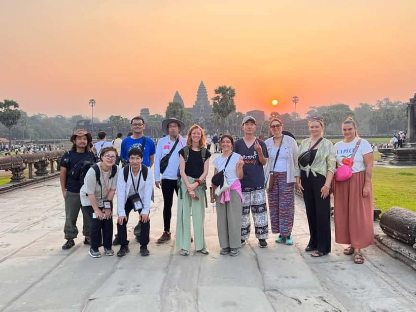 Angkor Sunrise or Sunset Tour (includes breakfast or lunch) - The van, the small group, and the pace that avoids temple fatigue