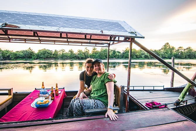 Angkor Sunset & Gondola Ride By Jeep - Siem Reap pickup and the quick orientation stop