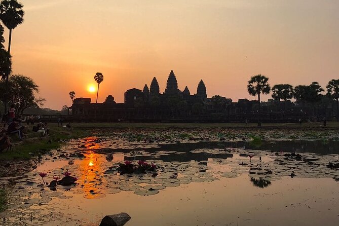Angkor Wat at Sunrise - Angkor Wat at First Light: The Spires, the Colors, and the Photo Window