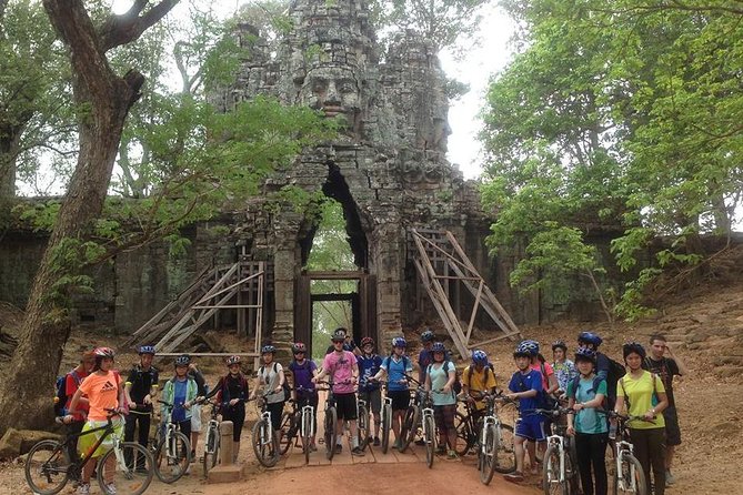 Angkor Wat & Bayon: the Smiling Temple - Pedaling Through Angkor Thom: South Gate and the Wall Walk