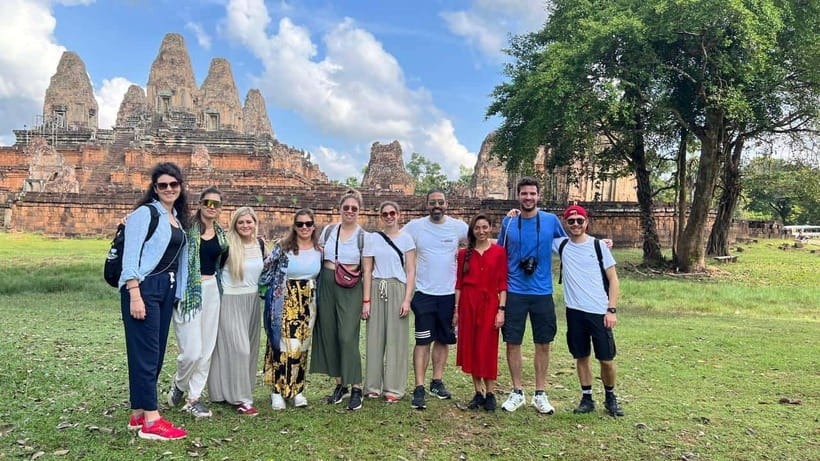 Angkor Wat: Full-Day Temples Small Group Tour - Ta Prohm, the Tomb Raider temple: jungle atmosphere and a walk with texture