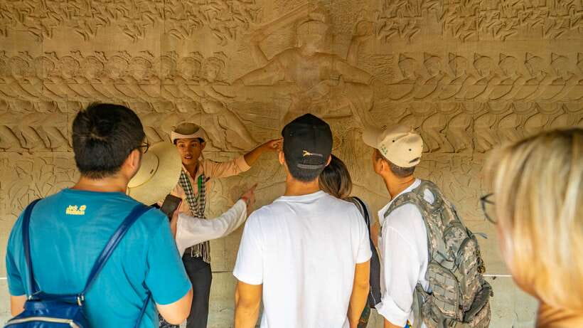 Angkor Wat: Guided Jeep Tour Inclusive lunch at local house - Angkor Wat by afternoon: carvings, symbolism, and how your guide helps you see