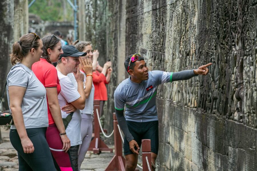 Angkor Wat: Guided Sunrise Bike Tour w/ Breakfast and Lunch - Ta Prohm and the Tomb Raider temple: jungle energy without the gridlock