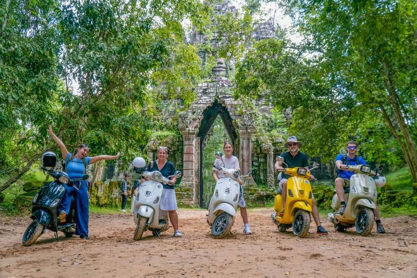 Angkor Wat: Guided Vespa Tour / Tuk Tuk or Car - Ta Prohm and the Tomb Raider trees: photos without losing the plot