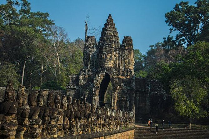 Angkor Wat highlight Tour From Sunrise -Small Group - Terrace of the Leper King: learning how to read Khmer stonework