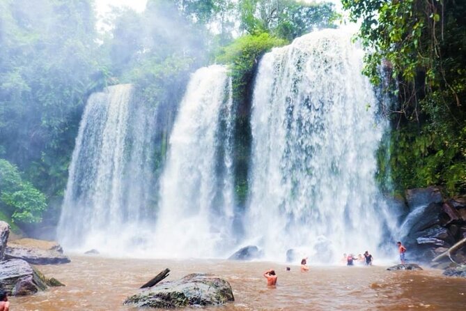 Angkor Wat Private 2 day tour including National Park Phnom Kulen - Bayon Temple: Smiling Stone Faces and the Buddhist Shift at Angkor