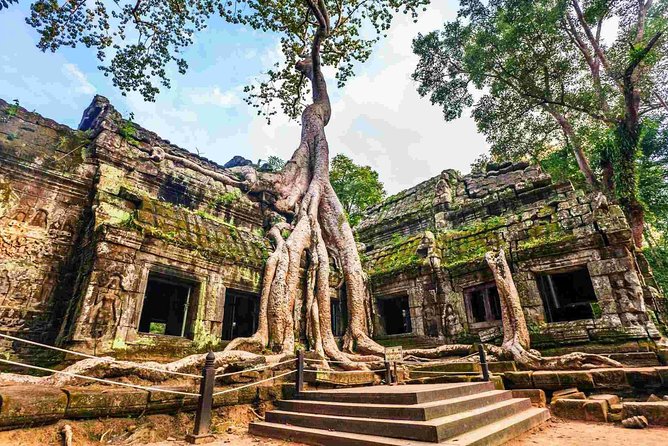 Angkor Wat Private Day Tour from Siem Reap - Angkor Thom South Gate: The Royal City Walls (They’re Huge)