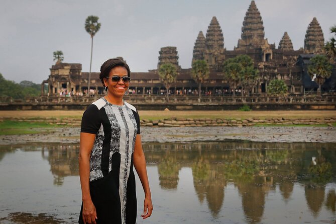 Angkor Wat Shared Tours from Siem Reap Angkor Airport (SAI) - South Gate of Angkor Thom and Bayon’s 216 faces
