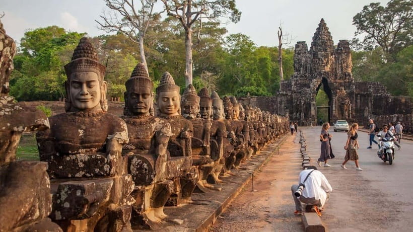 Angkor Wat Small Tour Sunrise With Private Tuk Tuk - Angkor Wat at sunrise: timing beats everything