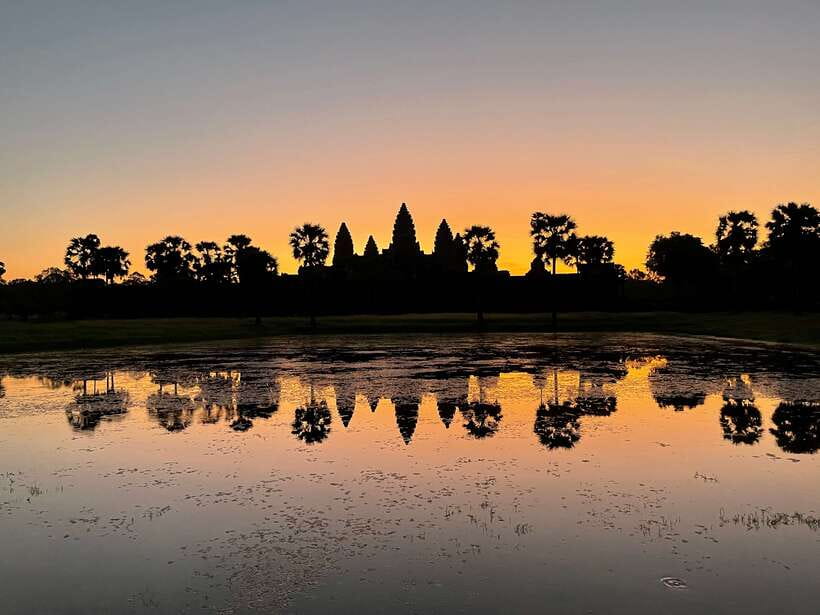 Angkor Wat Sunrise, Banteay Srei, Bayon & Ta Prohm Temple - Banteay Srei’s pink stone carvings: small temple, big detail