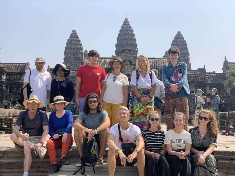 Angkor Wat Sunrise, Banteay Srei, Bayon & Ta Prohm Temple - Pre Rup area and the six-tower viewpoint mood
