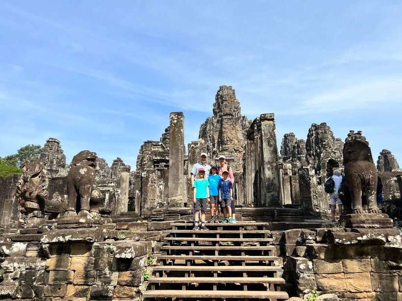 Angkor Wat Sunrise Bike Tour With Lunch Included - Angkor Wat to Angkor Thom: from iconic gates to the Bayon’s smiling stone faces