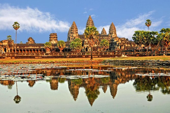 Angkor Wat Sunrise with Bayon & Ta Phrom - Angkor Thom South Gate to Bayon: faces you can’t unsee