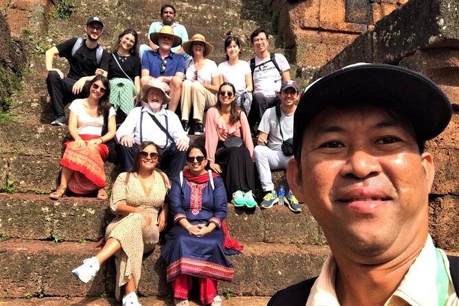 Angkor World Heritage with Sunrise - Small Group - Angkor Thom South Gate: Feeling the Scale Before You Enter