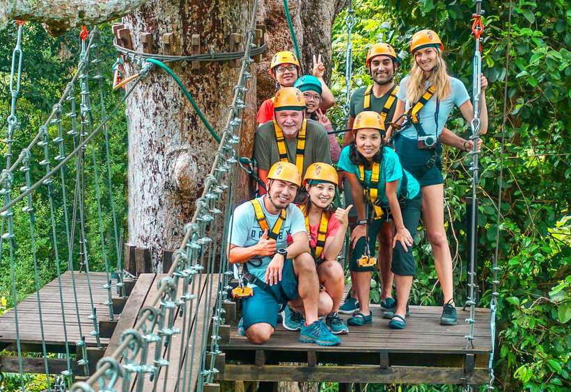 Angkor Zipline Eco-Adventure Canopy Tour - The Treetop Route: Safety Demonstration to Flying Like an Eagle