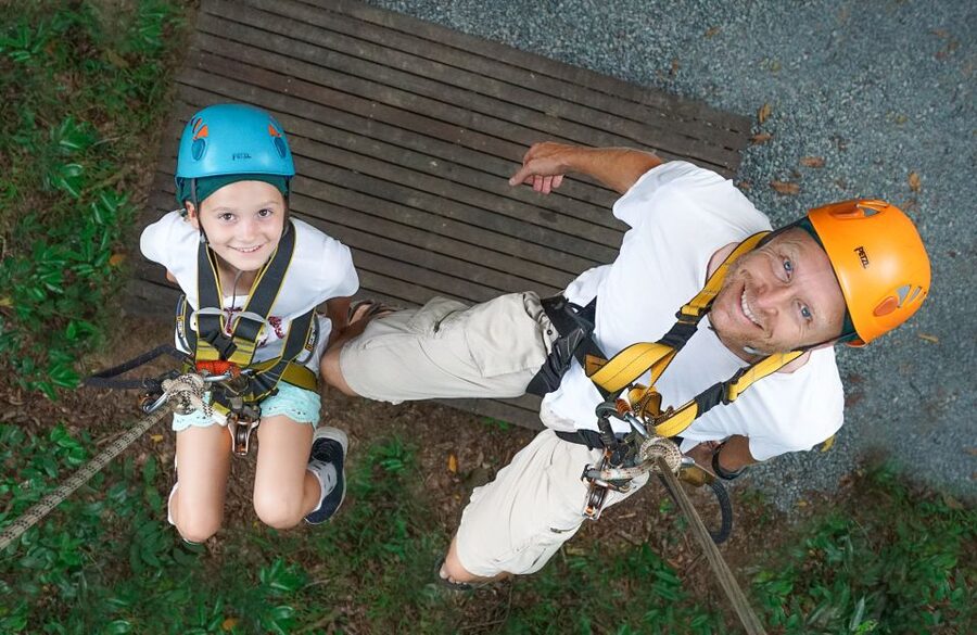 Angkor Zipline Eco-Adventure Canopy Tour - Abseiling Down and the Nature Trail Return
