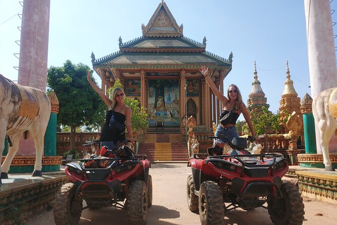 ATV Experience Tour in Siem Reap - Paddy tracks, lotus fields, and village paths on quad bikes