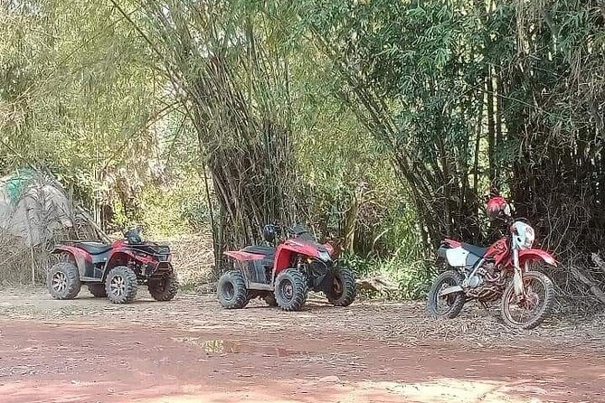 ATV Experience Tour in Siem Reap - Pickup to HQ: the ride starts before you touch the throttle