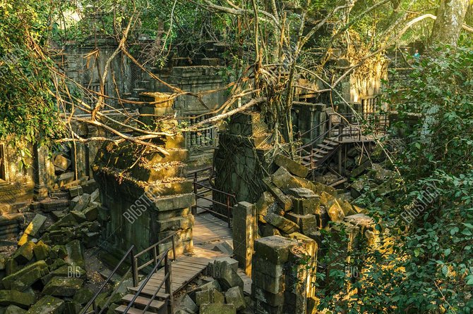 Beng Mealea Jungle Temple Rolouse Group temple - Preah Ko’s brick six towers: how to look beyond the basics