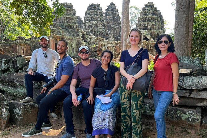 Best Temples Day Tour in Siem Reap with Sunset - Bayon, Terrace of the Leper King, and the face towers