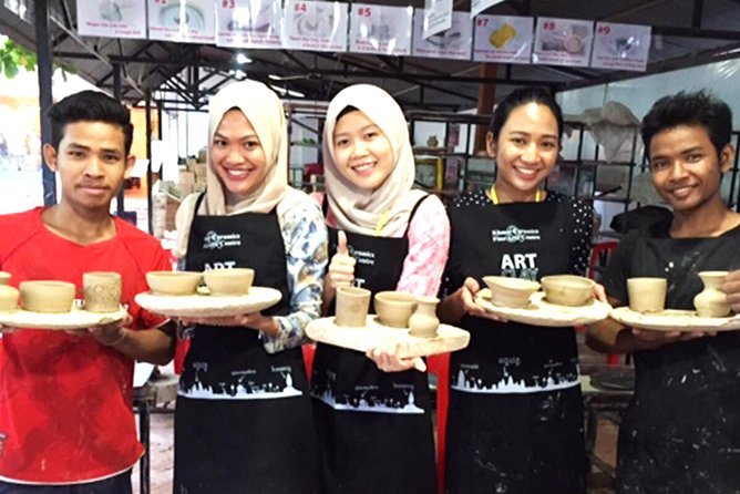 Cambodian Pottery Class in Siem Reap - Heat Management: Water, Ice Cream, and What to Wear