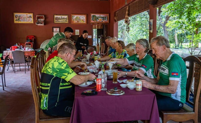 Cycle Angkor Backroad Bike Tour / E-Bike or Tuk Tuk - Pickup, setup, and how the morning ride sets expectations