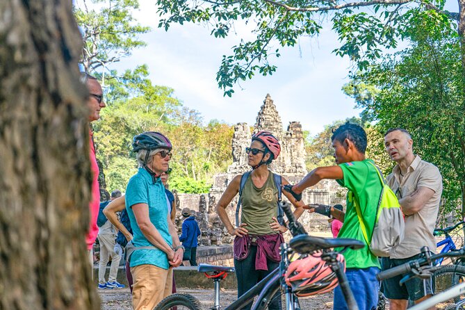 Cycle the Angkor Backroads with lunch / E-Bike or Tuk Tuk - From Hotel Pickup to Bike Fitting in Siem Reap
