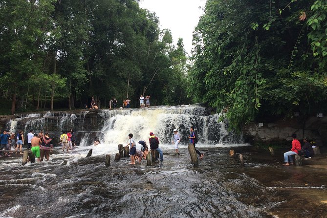Discover Angkor Wat Temples And Phnom Kulen - Day 3 Phnom Kulen: national park time, fewer easy paths, big religious images