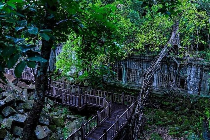 Discover Cambodia’s Heart: Siem Reap to Battambang Tours - Stop 1: Wat Ek Phnom (free admission, good pacing)