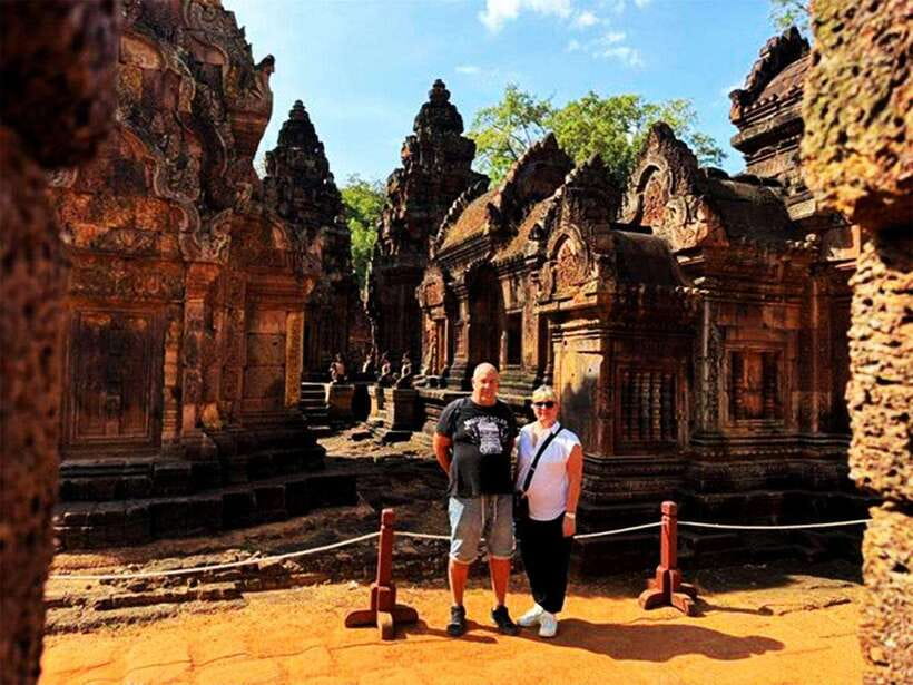 Explore Angkor Temple Sunset With Tour Guided - Ta Prohm: tree roots, big atmosphere, and a guide that knows where to stand