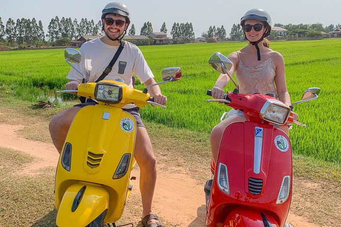 Floating Village Sunset Boat Vespa Tour / Tuk Tuk Available - Tuk Tuk option, plus how the ride feels on a Vespa