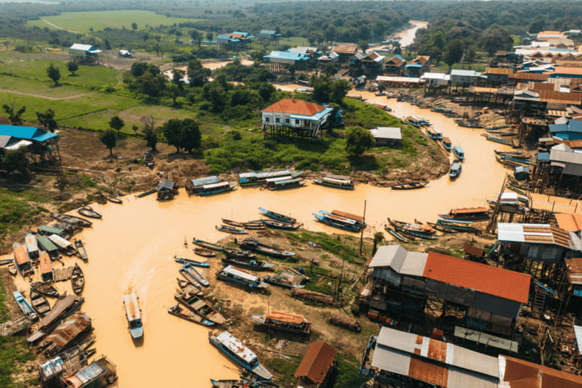 Floating Village Tour with Khmer Meal & Beer - Tonle Sap cruise time: seeing real life on the water