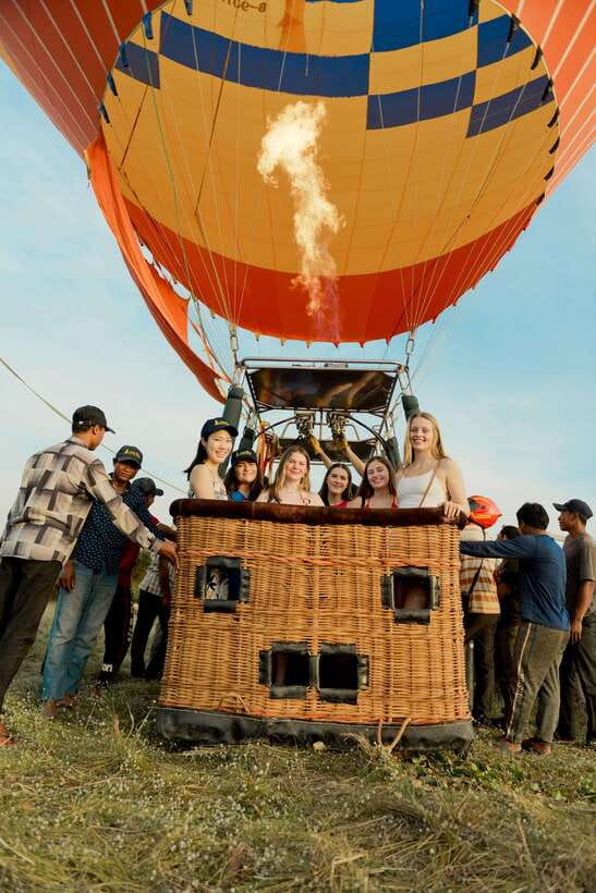 From Krong Siem Reap: Angkor Hot Air Balloon Ride w/ Pickup - Sunrise or Sunset Over Angkor’s Countryside