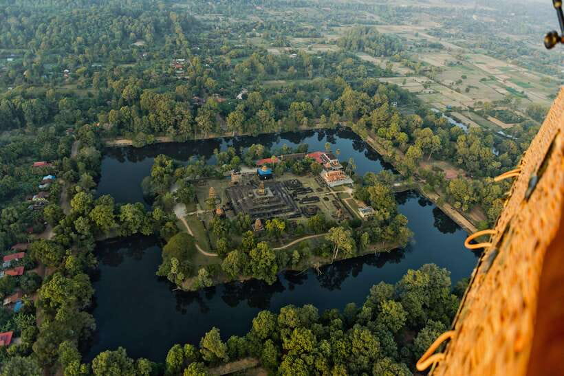 From Krong Siem Reap: Angkor Hot Air Balloon Ride w/ Pickup - Pickup, Tuk-Tuk Transfer, and Launch Timing in Siem Reap
