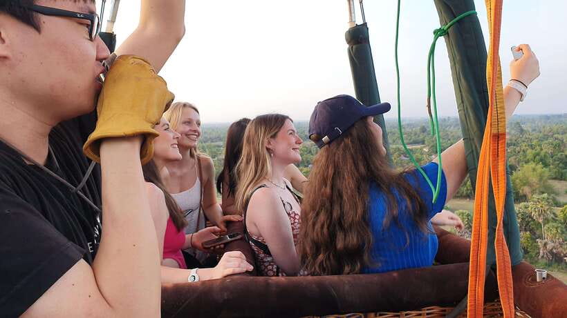 From Krong Siem Reap: Angkor Hot Air Balloon Ride w/ Pickup - The Temples on the Ground: What the Stops Are For
