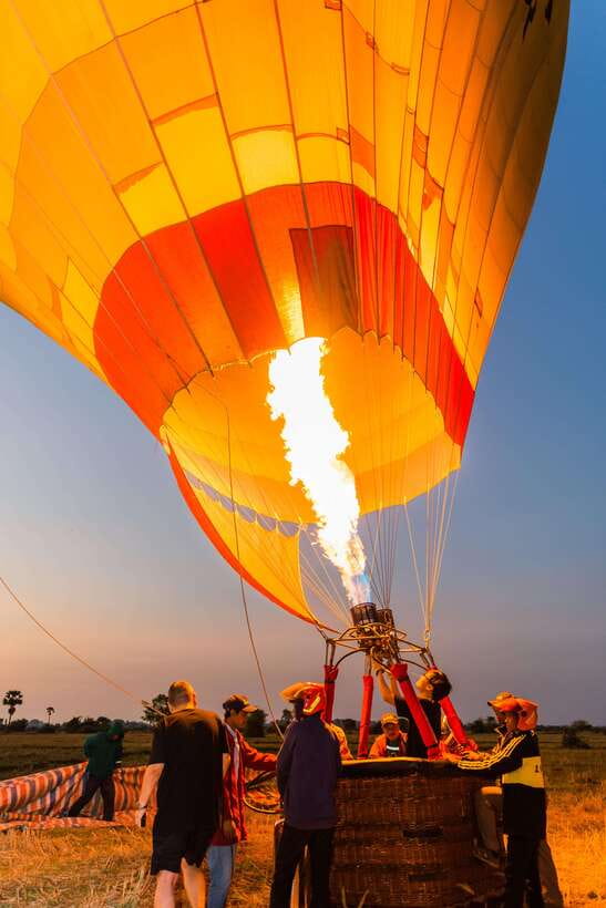 From Krong Siem Reap: Angkor Hot Air Balloon Ride w/ Pickup - Bird-Eye Views vs. Realistic Routes: How to Get the Most Out of the Aerial Time