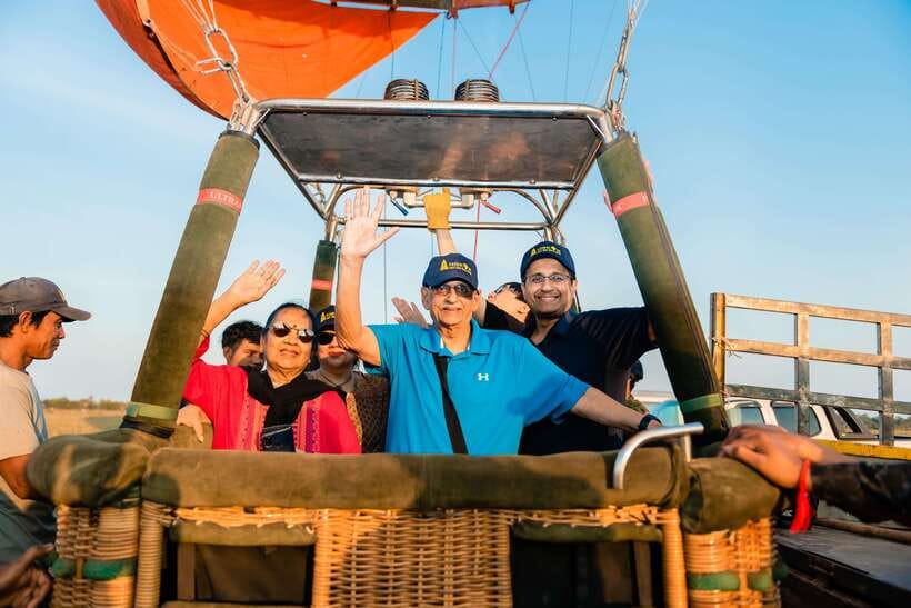 From Krong Siem Reap: Angkor Hot Air Balloon Ride w/ Pickup - What You’ll See From Above: Bakong, Lolei, and the Real Cambodia Look