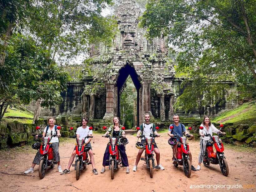 From Siem Reap: Angkor Wat Sunrise and Temples E-Bike Tour - Royal Swimming Pool of Sras Srang Breakfast Picnic: Khmer Food Without the Tourist Fog