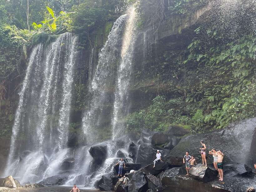 From Siem Reap: Banteay Srei and Kulen Waterfall Guided Tour - Banteay Srei: pink stone, fine carving, and the Shiva connection